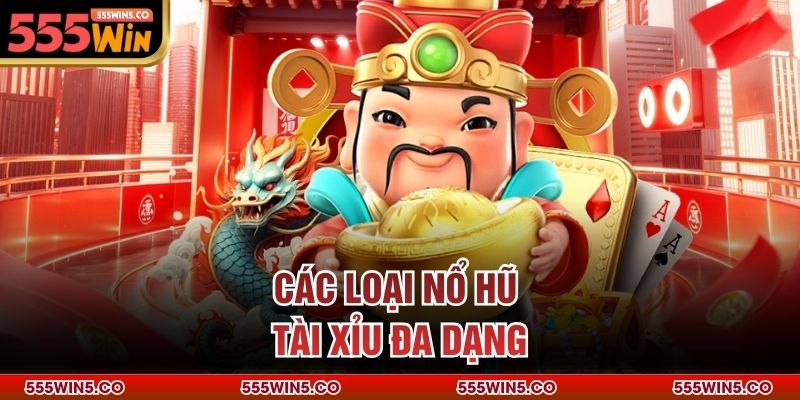 Các loại nổ hũ tài xỉu đa dạng